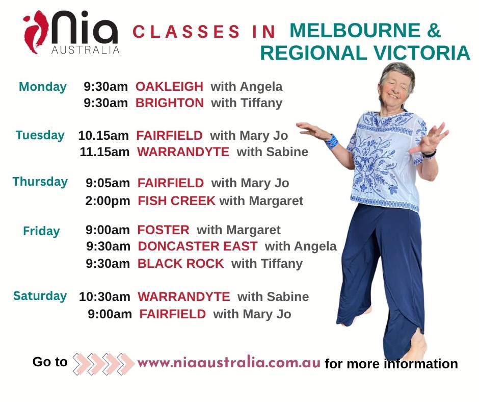 Melbourne Nia Classes